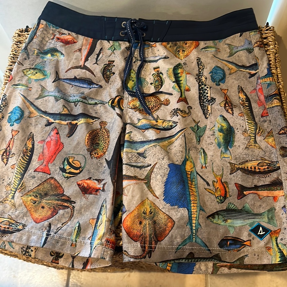 Sperry beach shorts.